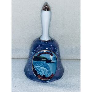 Vtg Bell Niagara Falls Canada Souvenir Decorative Giftcraft Japan Toronto EUC
